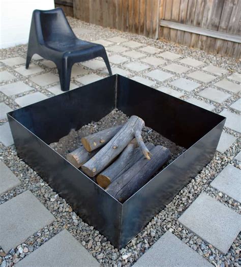 best steel for a fire box|metal for fire pits.